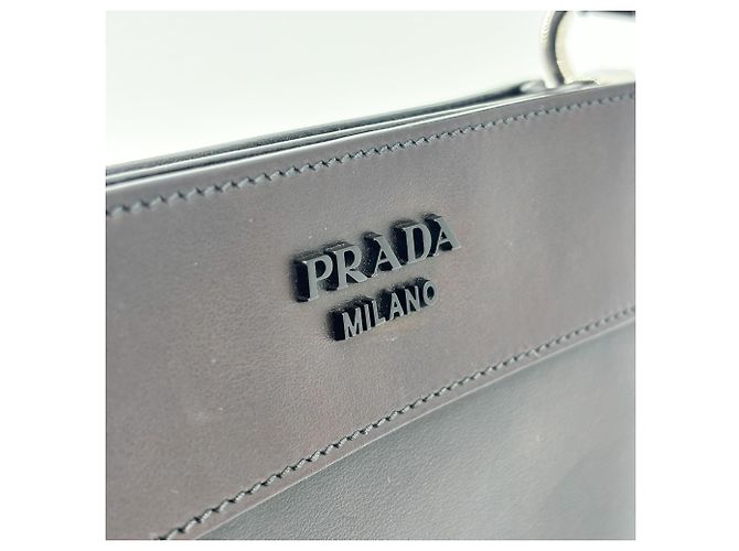 Prada Margit Calf Leather Small Noir - vue 7