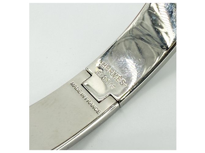 Hermès Hermes Clic H Enamel PM (small) Castaño - vista 3