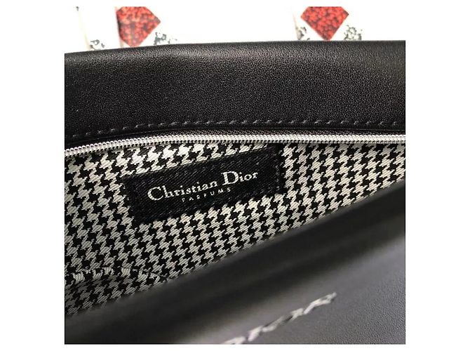Autre Marque Pochette Christian Dior in pelle nera Nero - vista 2