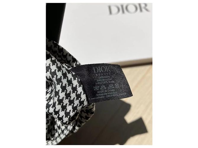 Autre Marque Pochette Christian Dior in pelle nera Nero - vista 6