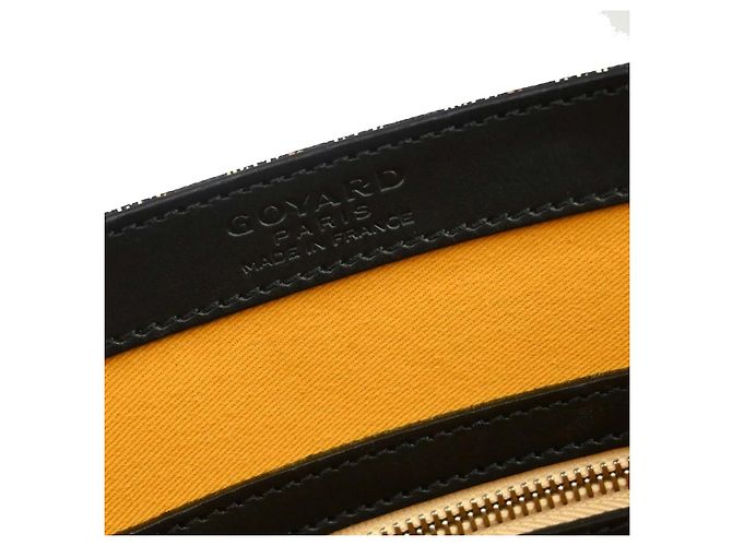 Goyard Comores Coated Canvas GM Negro - vista 4
