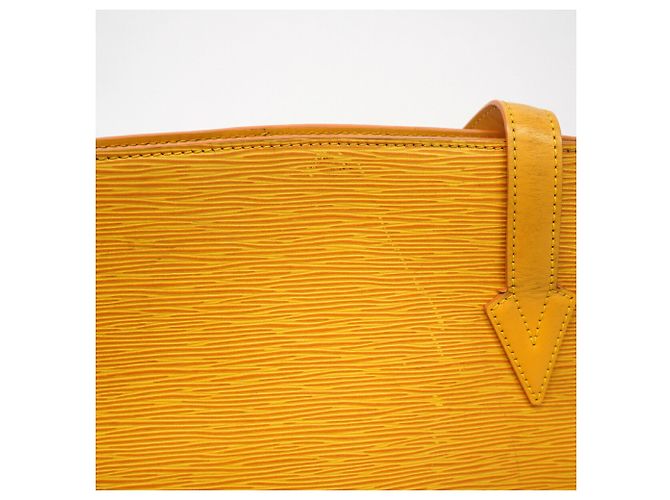 Louis Vuitton Epi Lussac Shoulder Bag Yellow - view 11