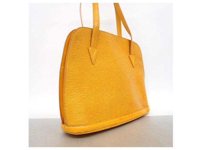 Louis Vuitton Epi Lussac Shoulder Bag Yellow - view 2
