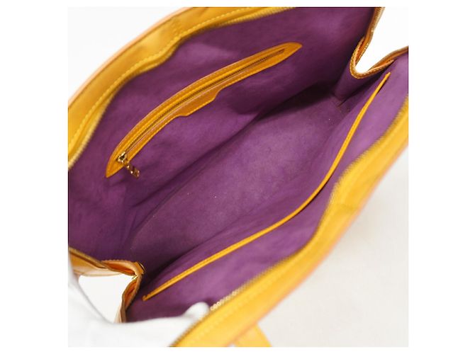 Louis Vuitton Epi Lussac Shoulder Bag Yellow - view 4