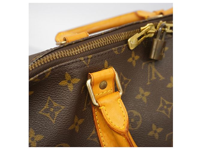 Louis Vuitton Boston Monogram Keepall 55 Marron - vue 10