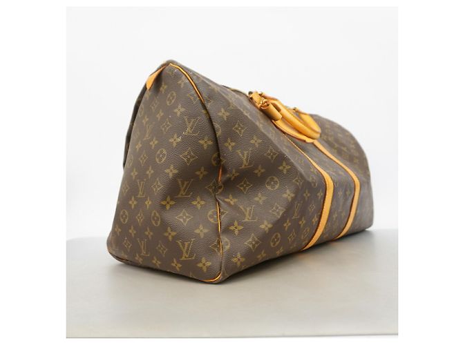 Louis Vuitton Boston Monogram Keepall 55 Marron - vue 2