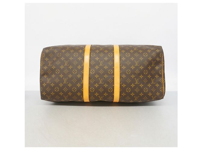 Louis Vuitton Boston Monogram Keepall 55 Marron - vue 3