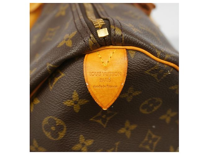 Louis Vuitton Boston Monogram Keepall 55 Marron - vue 5
