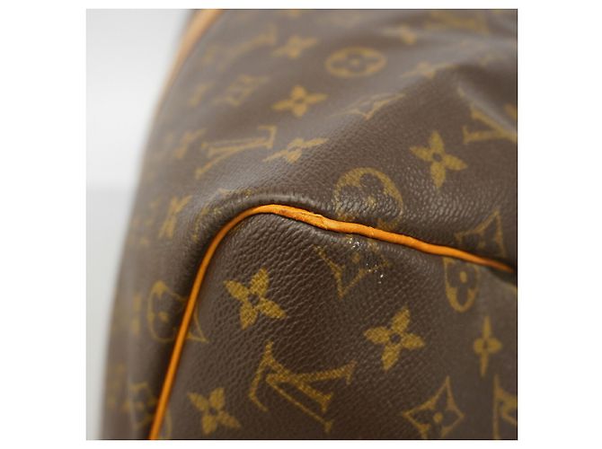 Louis Vuitton Boston Monogram Keepall 55 Marron - vue 6