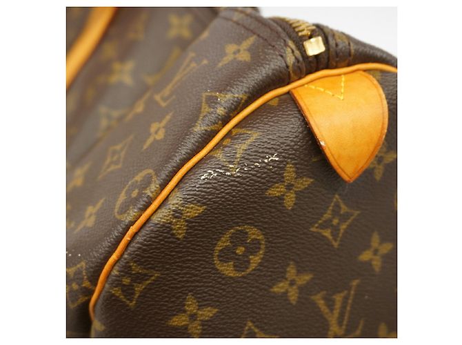 Louis Vuitton Boston Monogram Keepall 55 Marron - vue 9