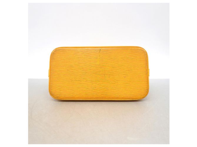 Borsa Louis Vuitton Alma Epi M52149 Jaune Giallo - vista 3