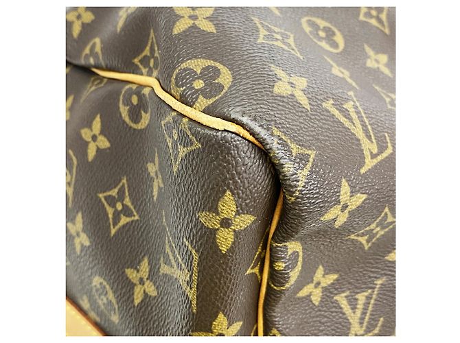 Louis Vuitton Boston Monogram Keepall Bandoulière 55 Braun - Ansicht 11