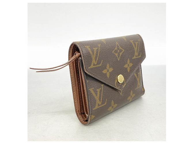 Portafoglio Louis Vuitton Tri-fold Marrone - vista 2