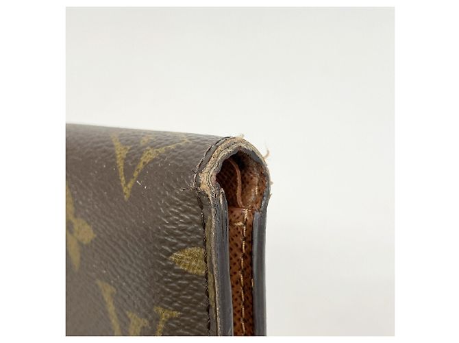 Portafoglio Louis Vuitton Tri-fold Marrone - vista 5
