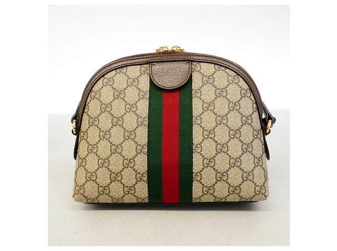 Borsa a tracolla Gucci Ophidia 499621 in Brown Marrone - vista 10