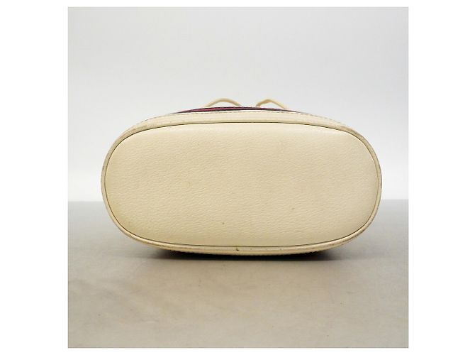 Bolsa de mão em couro Gucci Ophidia Branco - vista 3