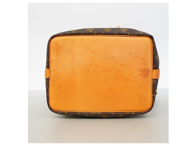 Noe Borsa a tracolla Louis Vuitton Monogram Petit Noé Marrone - vista 3