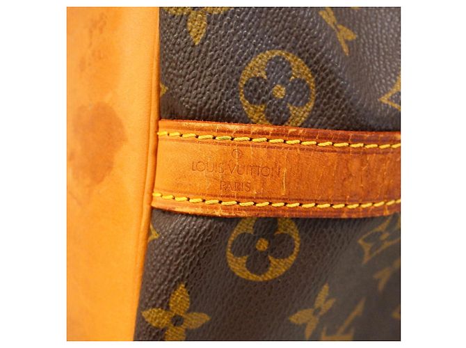 Noe Borsa a tracolla Louis Vuitton Monogram Petit Noé Marrone - vista 5