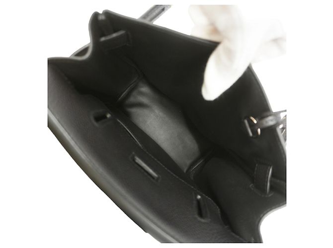 Hermès Hermes Kelly Accad PM Togo Bag Black - view 4
