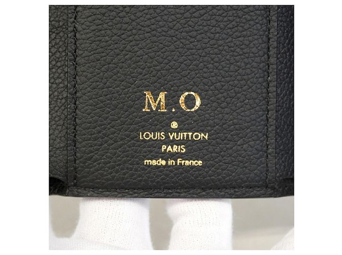 Cartera Louis Vuitton Tri-fold Negro Beige - vista 5
