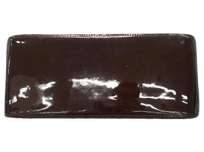 Borsa a tracolla Louis Vuitton Vernis Rosewood Avenue Bordò - vista 3