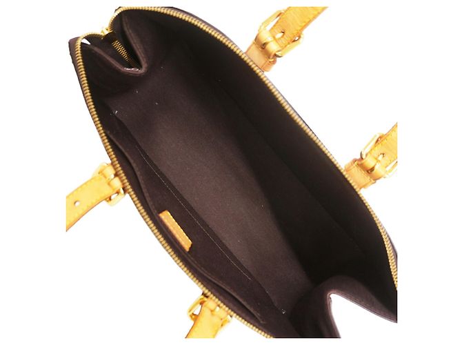 Borsa a tracolla Louis Vuitton Vernis Rosewood Avenue Bordò - vista 4
