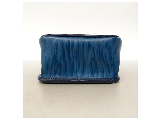 Bolsa de Ombro Louis Vuitton Epi Downtown BB Azul marinho - vista 3