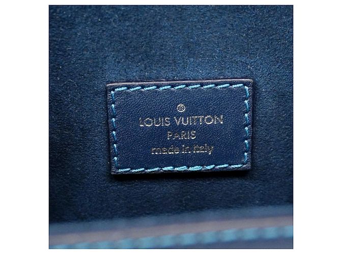 Bolsa de Ombro Louis Vuitton Epi Downtown BB Azul marinho - vista 5