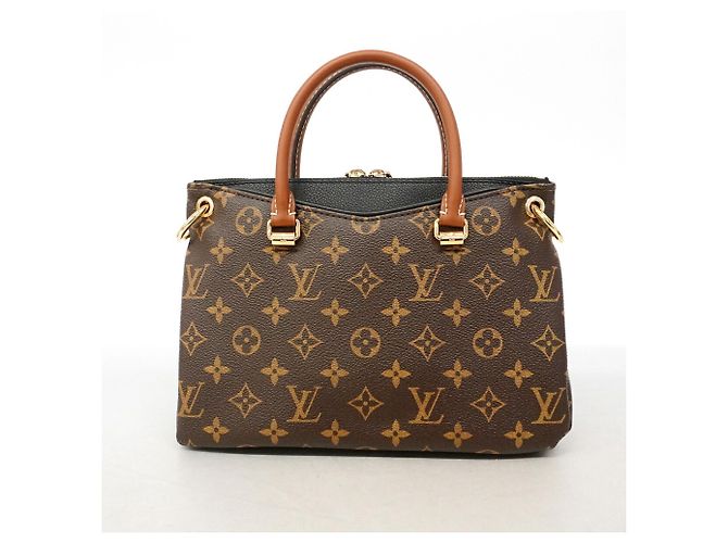 Borsa Louis Vuitton Monogram Pallas BB Nero - vista 10