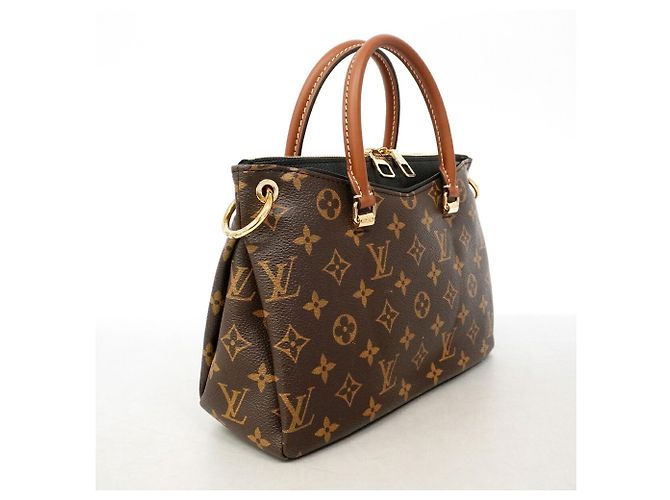 Borsa Louis Vuitton Monogram Pallas BB Nero - vista 2