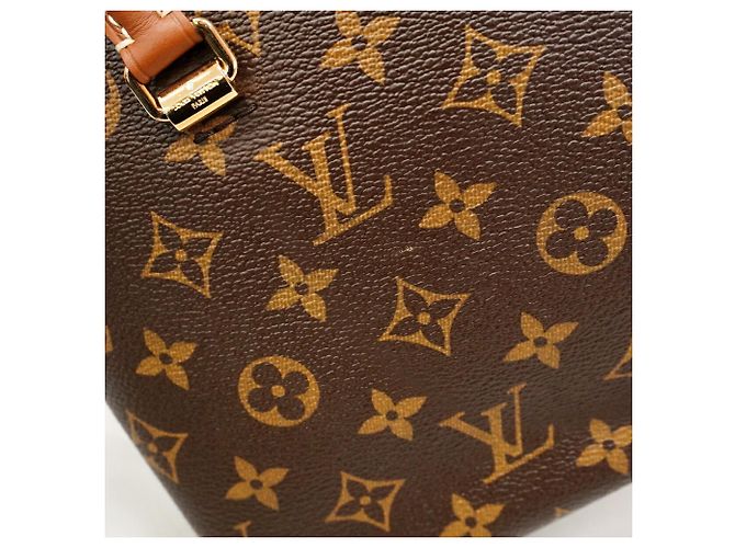 Borsa Louis Vuitton Monogram Pallas BB Nero - vista 7