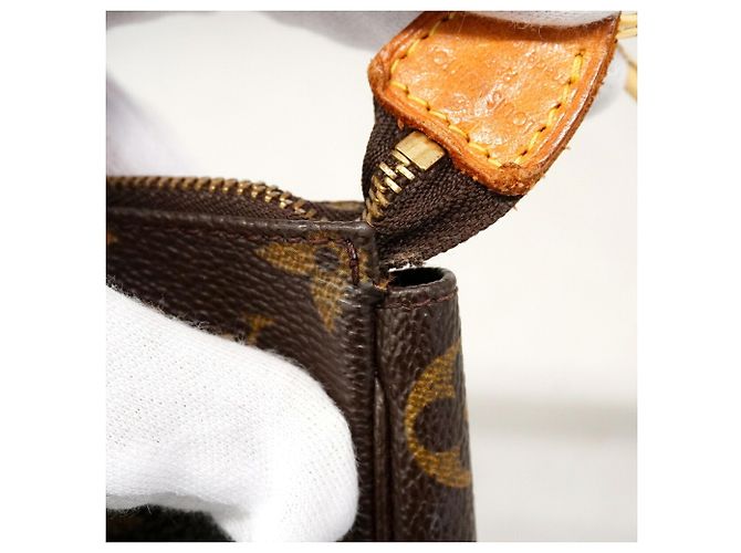 Louis Vuitton Monogram Pochette Accessoires Tasche Braun - Ansicht 8