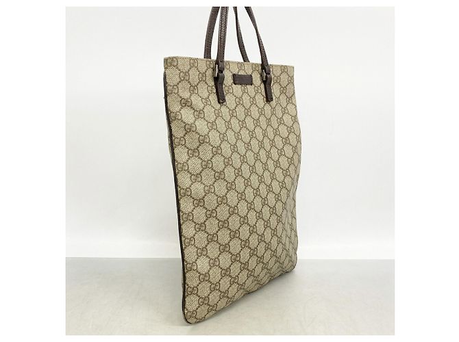 Bolsa Gucci GG Supreme Marrom Bege - vista 2