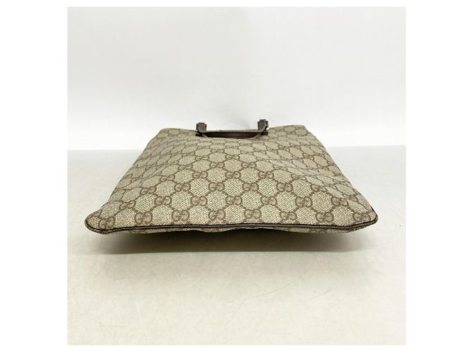 Bolsa Gucci GG Supreme Marrom Bege - vista 3