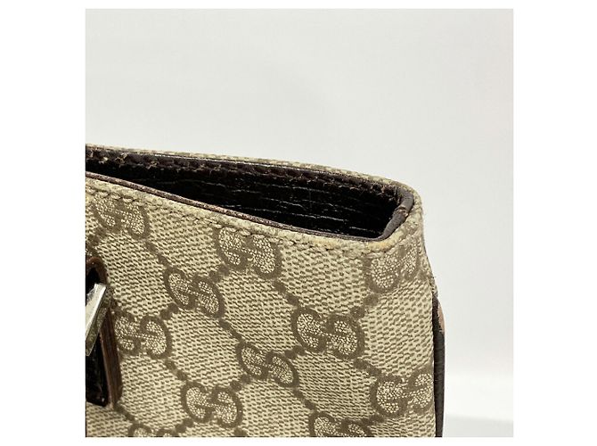 Bolsa Gucci GG Supreme Marrom Bege - vista 7
