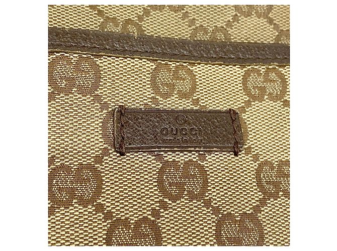 Borsa a Tracolla Gucci GG Canvas Marrone - vista 11
