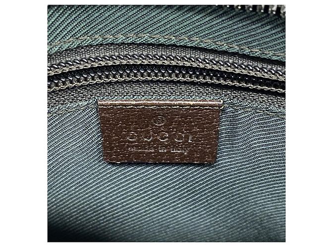 Borsa a Tracolla Gucci GG Canvas Marrone - vista 5