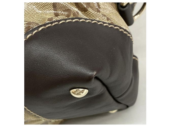 Gucci GG Crystal Handtasche Braun - Ansicht 8