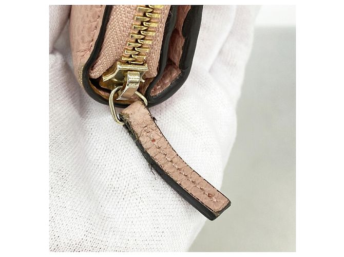 Cartera larga de piel rosa Gucci - vista 7