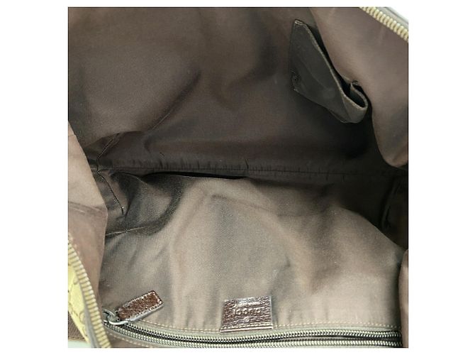 Bolsa de Ombro Gucci GG Canvas Marrom Bege - vista 4