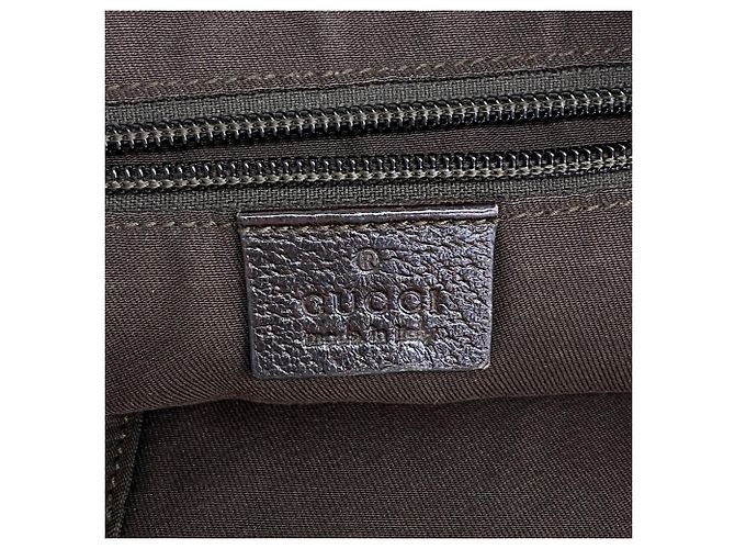 Bolsa de Ombro Gucci GG Canvas Marrom Bege - vista 5