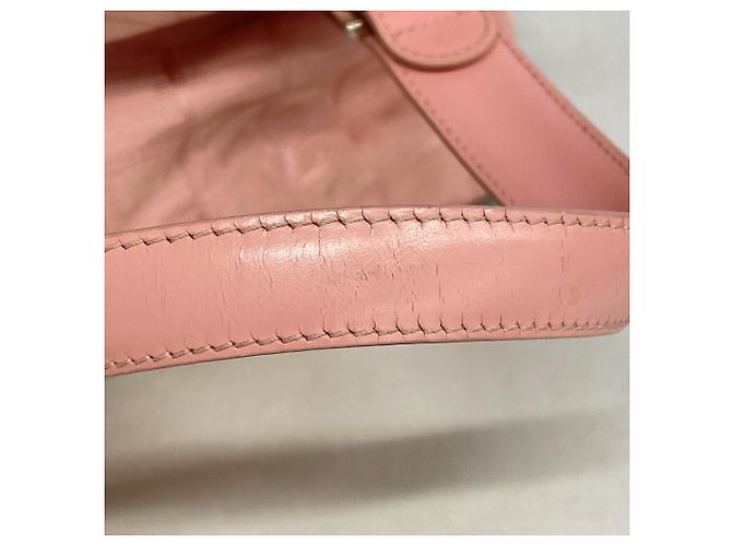 Borsa Chanel New Travel in nylon Rosa - vista 8