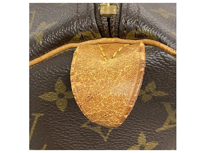 Bolsa Louis Vuitton Boston Monogram Keepall Marrom - vista 5