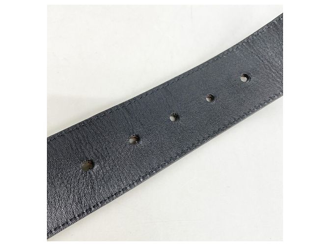 Ceinture Louis Vuitton Micro Damier Marron Noir - vue 6