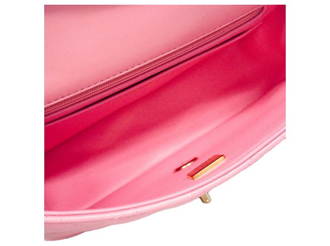Chanel Matelassé Schultertasche mit Kette Pink - Ansicht 4
