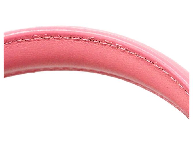 Chanel Matelassé Schultertasche mit Kette Pink - Ansicht 7