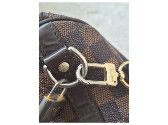 Louis Vuitton Speedy 30 Damier Ebene Handtasche Braun - Ansicht 6