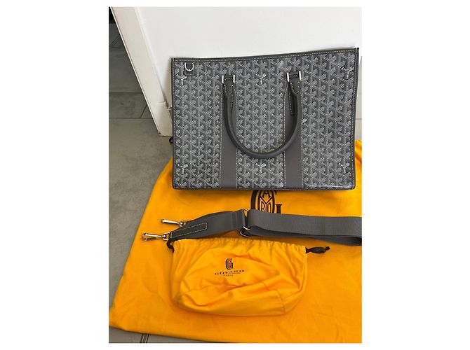 Goyard Morvan Pochette Porte Document Gris - vue 10