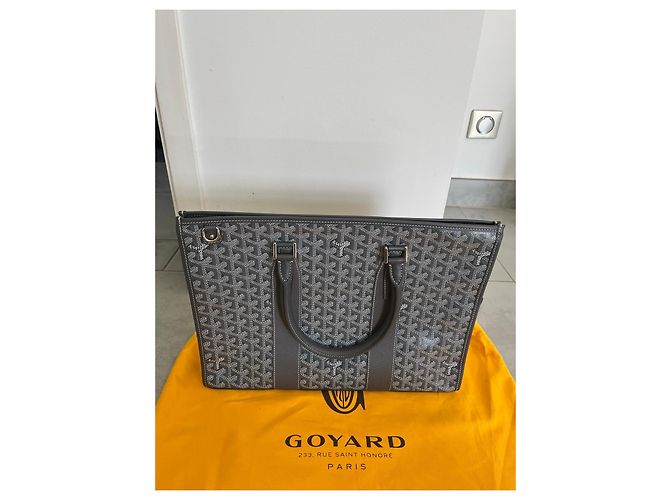 Goyard Morvan Pochette Porte Document Gris - vue 12