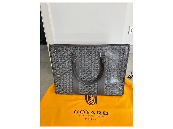 Goyard Morvan Pochette Porte Document Gris - vue 13